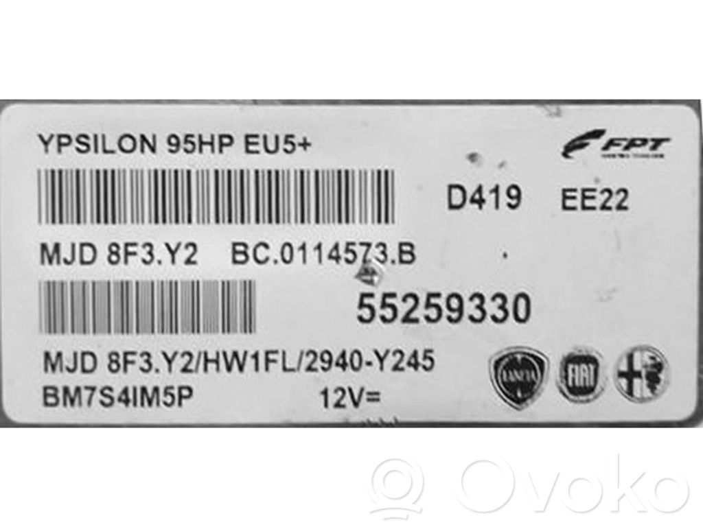 Lancia Ypsilon Unité de commande, module ECU de moteur 