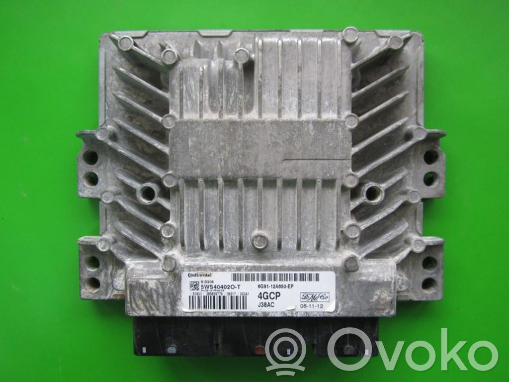 Engine control unit/module ECU   6G9112A650EP,5WS40402OT