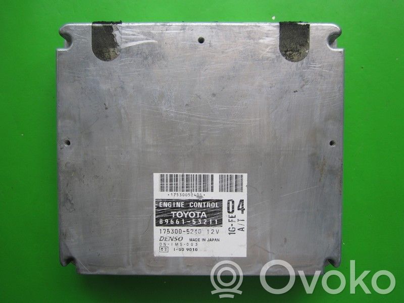 Engine control unit/module ECU   8966153211,1753005240