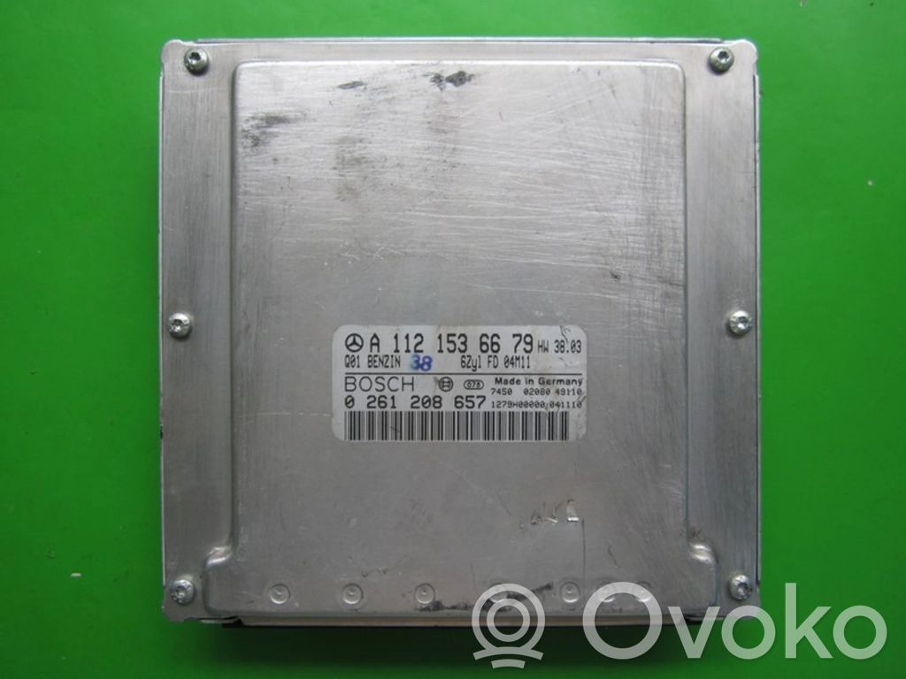 Mercedes-Benz CLK A209 C209 Engine control unit/module ECU 