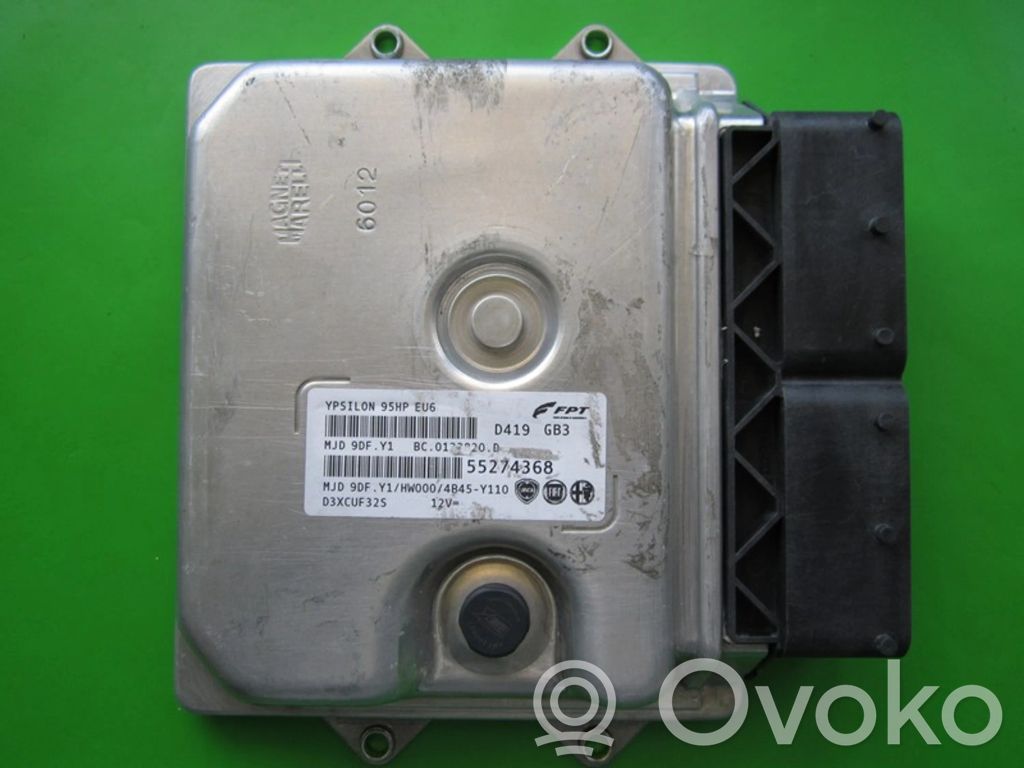 Engine control unit/module ECU   55274368,BC0122820D