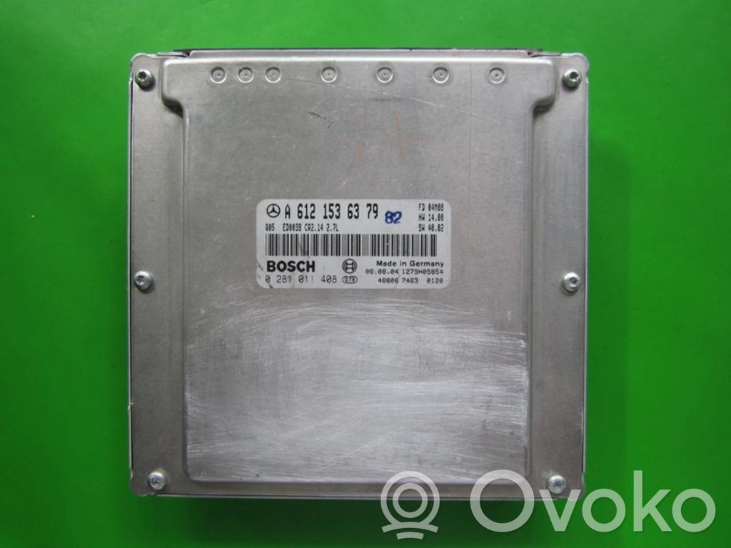 Mercedes-Benz ML W163 Engine control unit/module ECU 