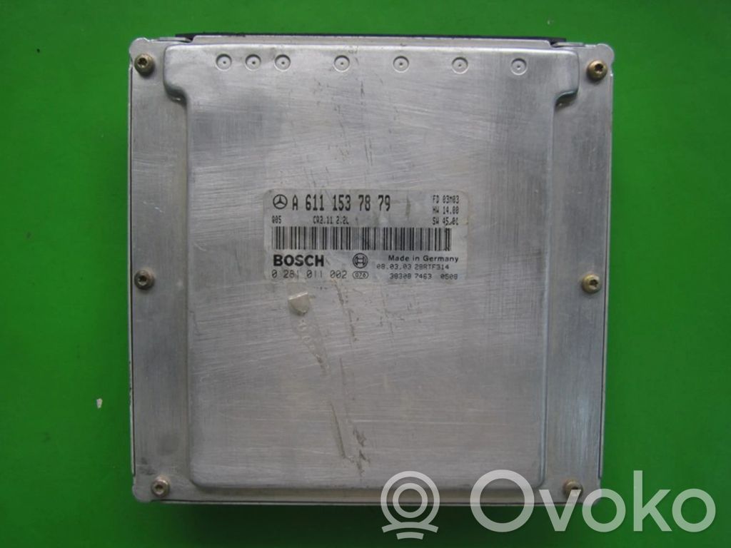 Mercedes-Benz C W203 Engine control unit/module ECU 