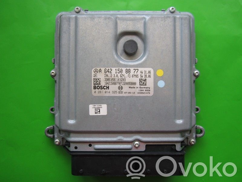 Engine control unit/module ECU   A6421508877,0281014325