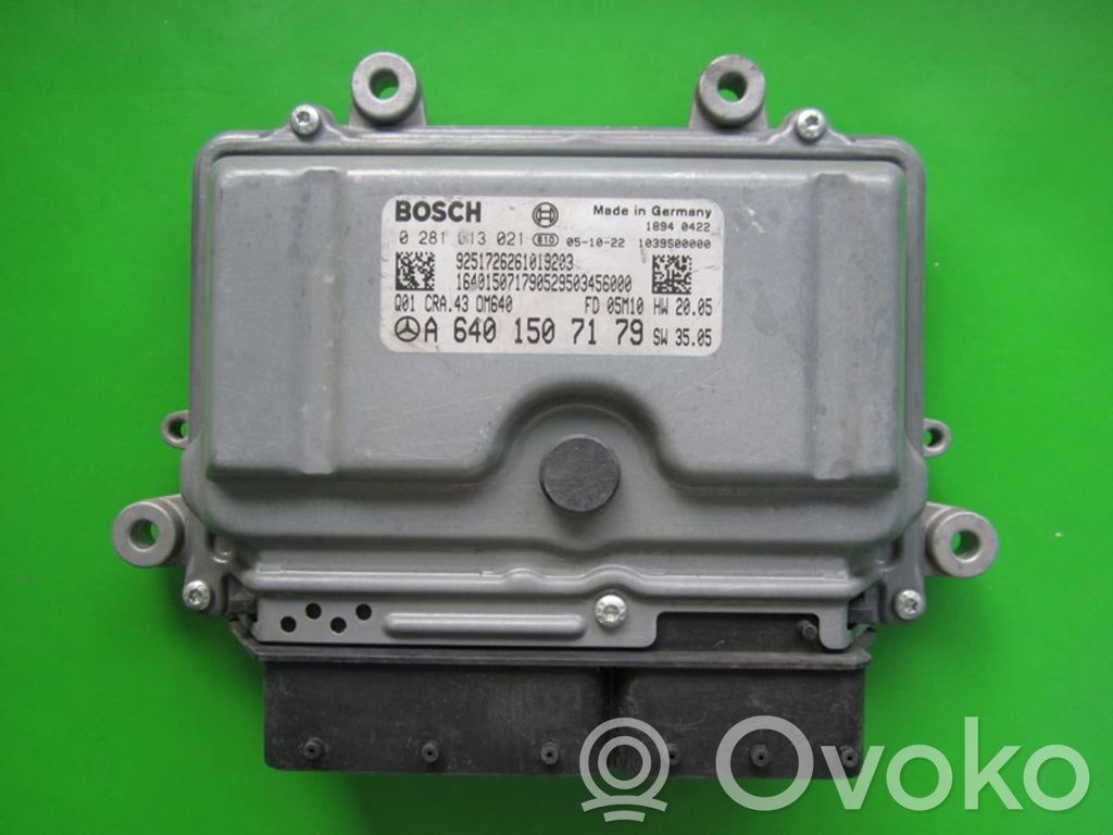 Mercedes-Benz A W169 Komputer / Sterownik ECU silnika 