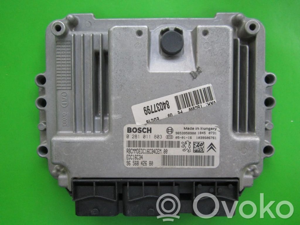 Peugeot 307 Unidad de control/módulo ECU del motor 