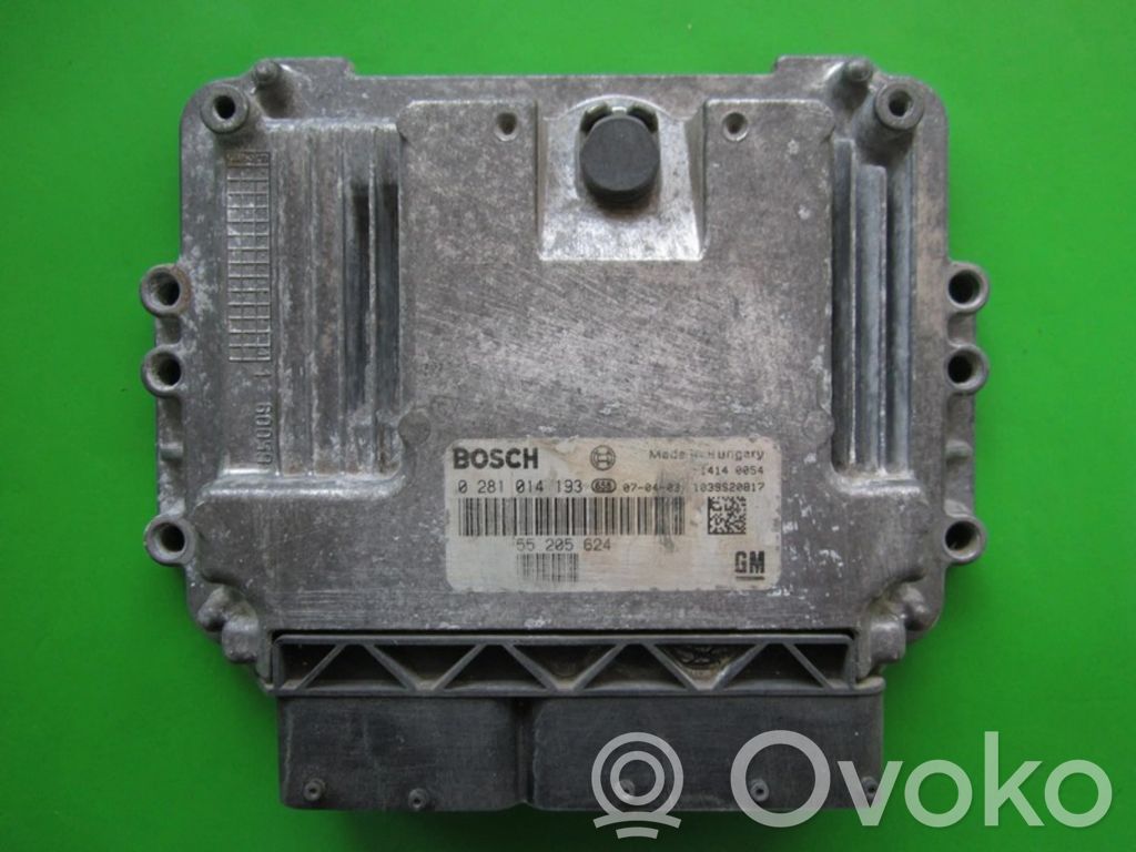 Opel Astra H Engine control unit/module ECU 