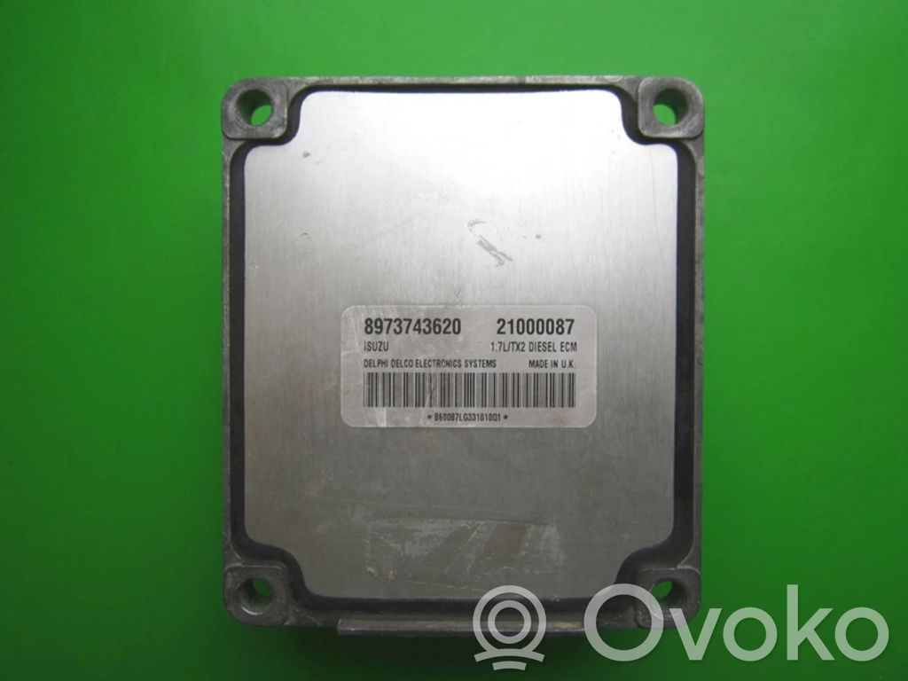 Opel Astra G Engine control unit/module ECU 