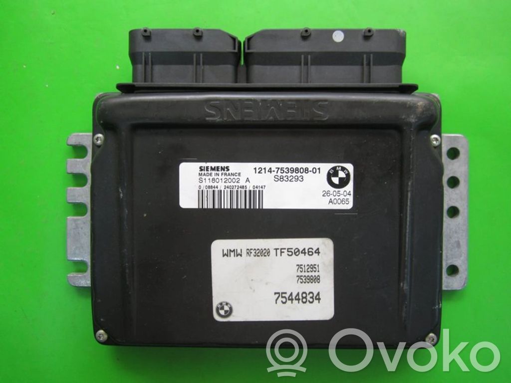 Engine control unit/module ECU   7539808,S118012002A