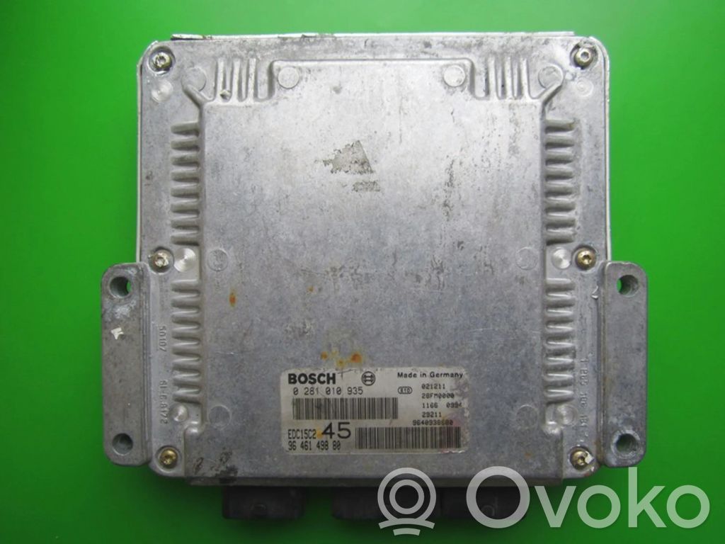 Peugeot 307 Unitate control motor/modul ECU 
