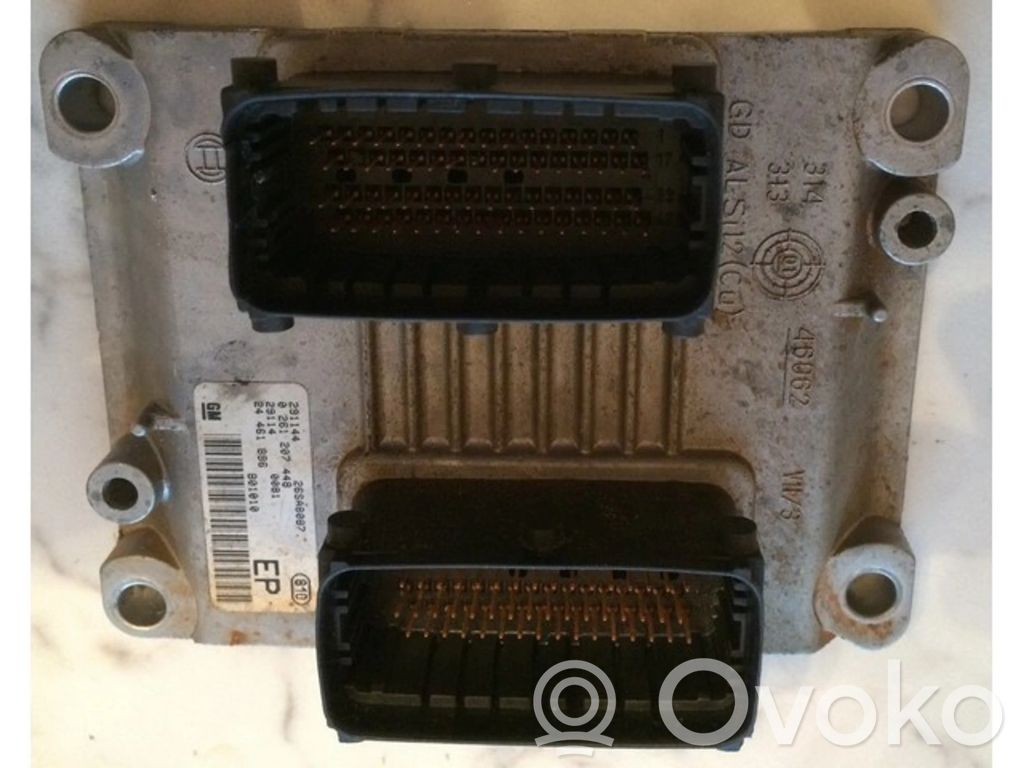 Opel Zafira A Engine control unit/module ECU 