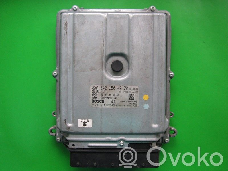 Mercedes-Benz S W221 Komputer / Sterownik ECU silnika 