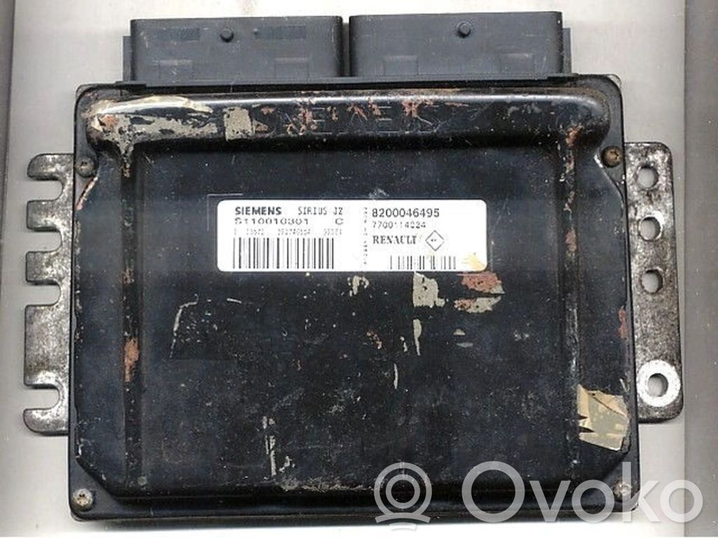 Engine control unit/module ECU   8200046495,S110010301C