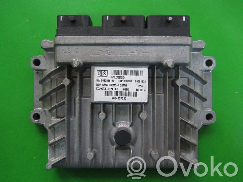 Peugeot 307 Engine control unit/module ECU 