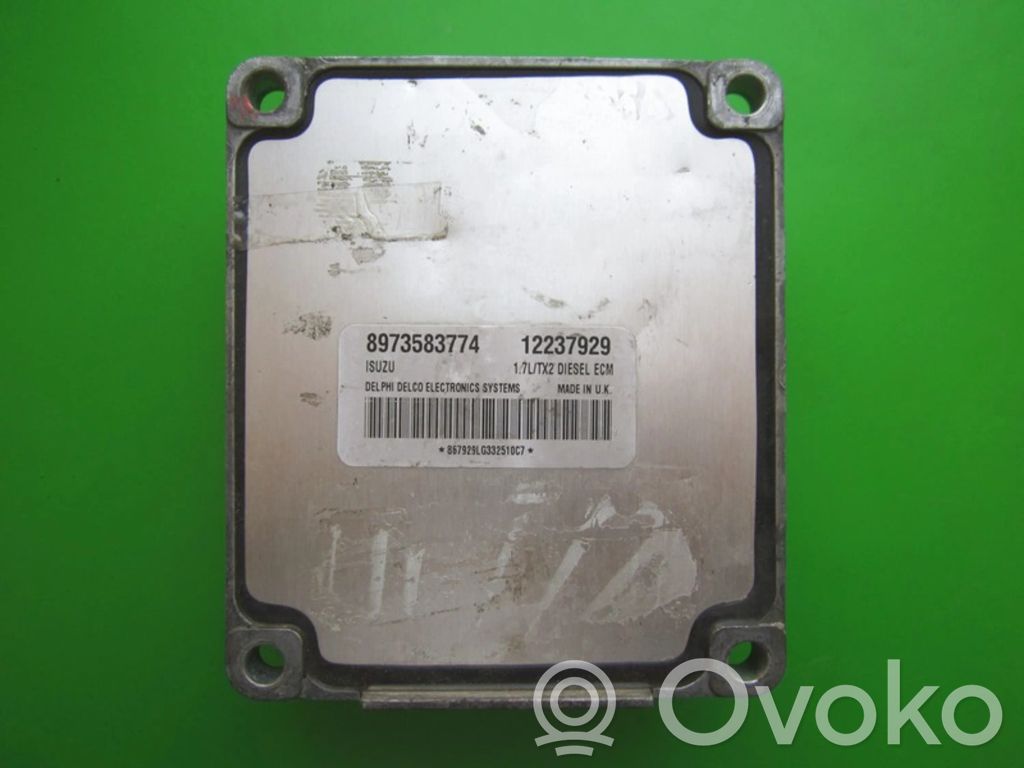 Opel Corsa C Engine control unit/module ECU 