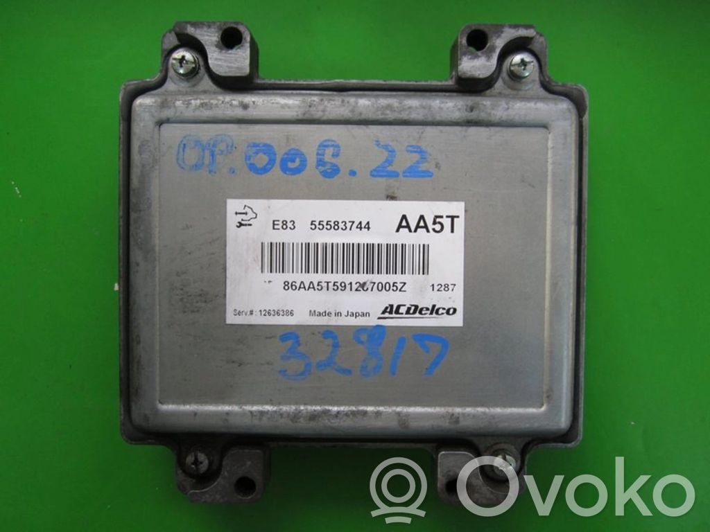 Engine control unit/module ECU   55583744,AA5T