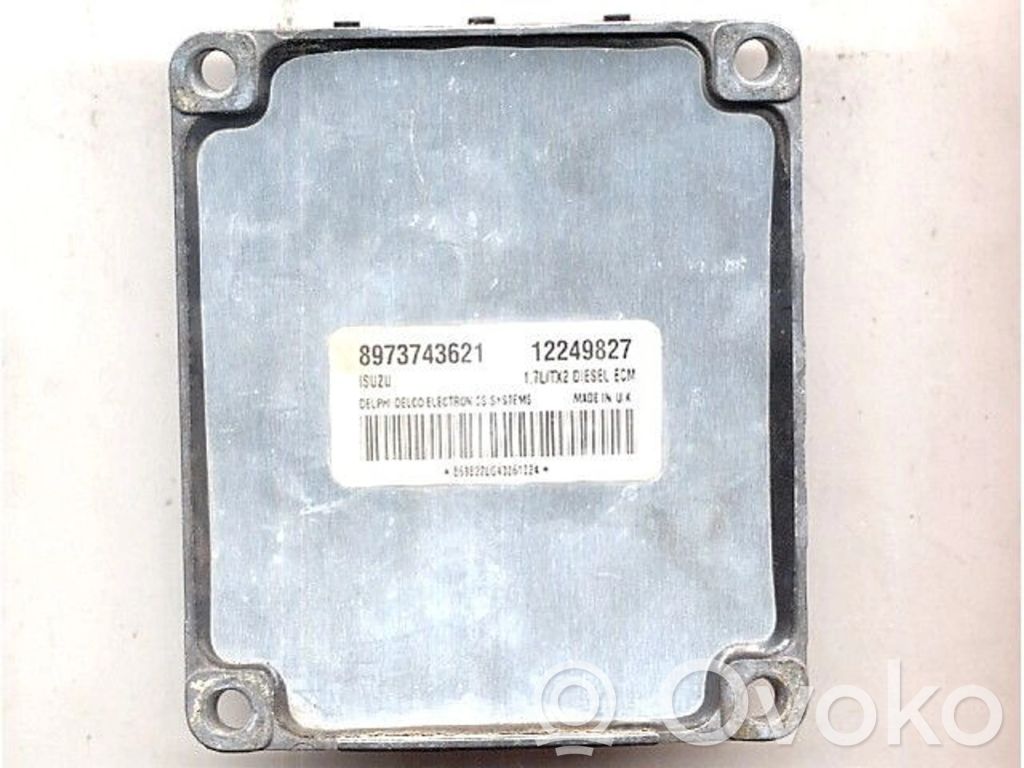 Engine control unit/module ECU   12249827,12249827