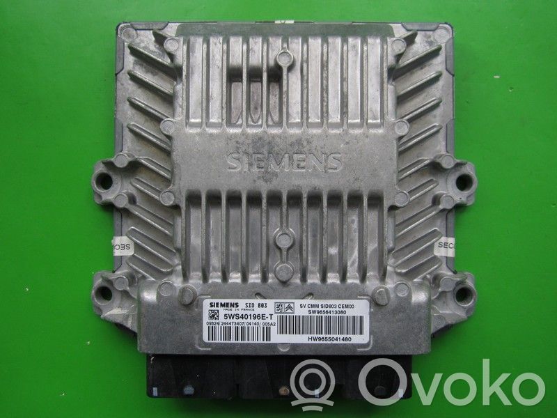 Peugeot 407 Komputer / Sterownik ECU silnika 