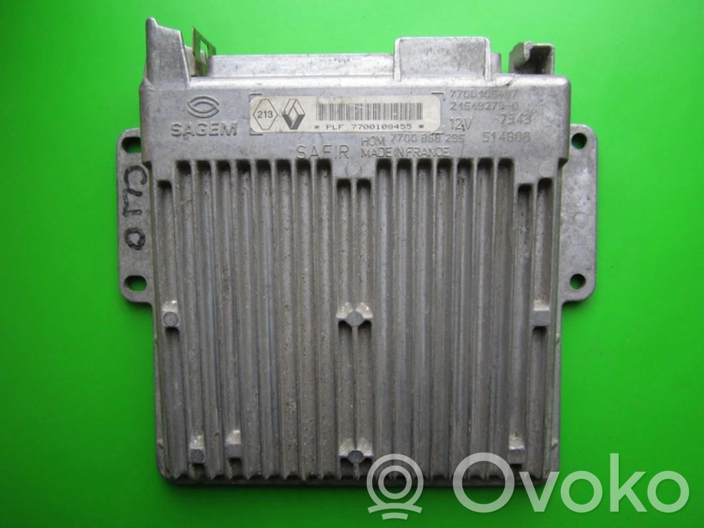 Engine control unit/module ECU   7700108455,7700868295