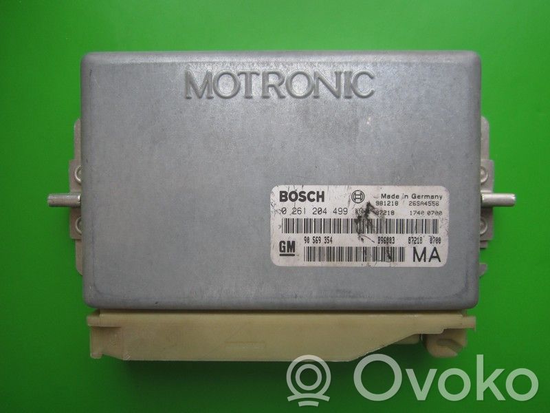 Engine control unit/module ECU   90569354,0261204499
