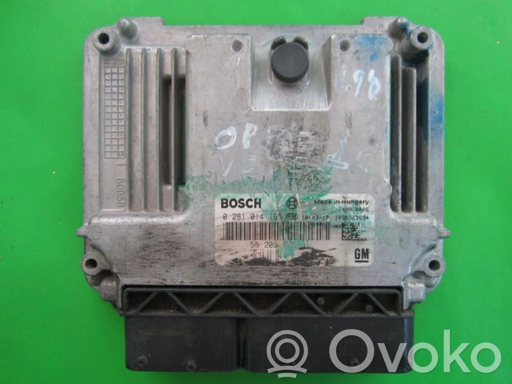 Opel Vectra C Engine control unit/module ECU 