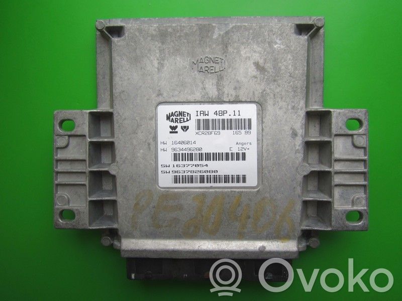 Engine control unit/module ECU   9637826080,9634496280