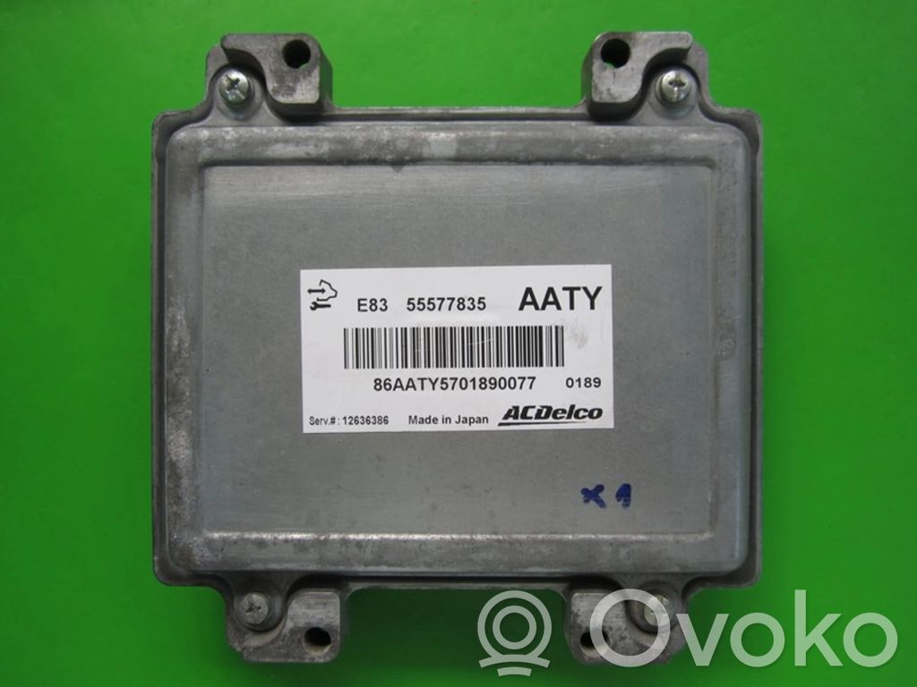 Engine control unit/module ECU   55577835,AATY