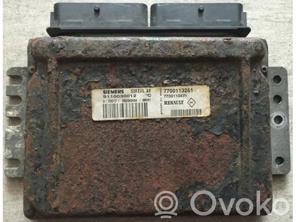 Renault Scenic I Engine control unit/module ECU 
