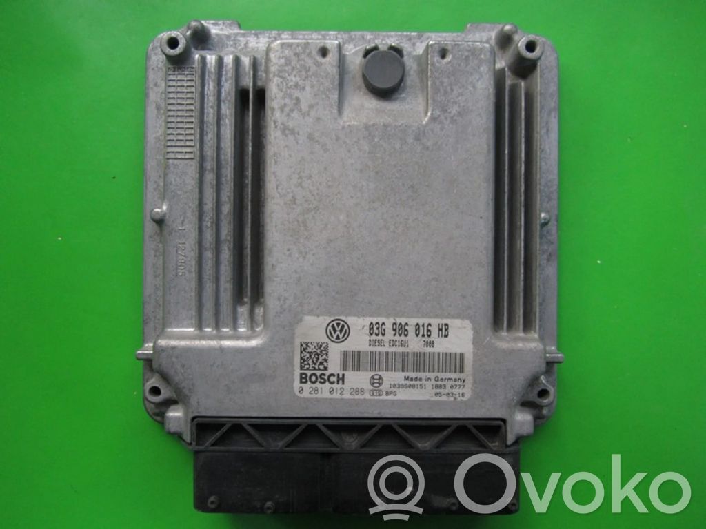 Seat Altea Engine control unit/module ECU 