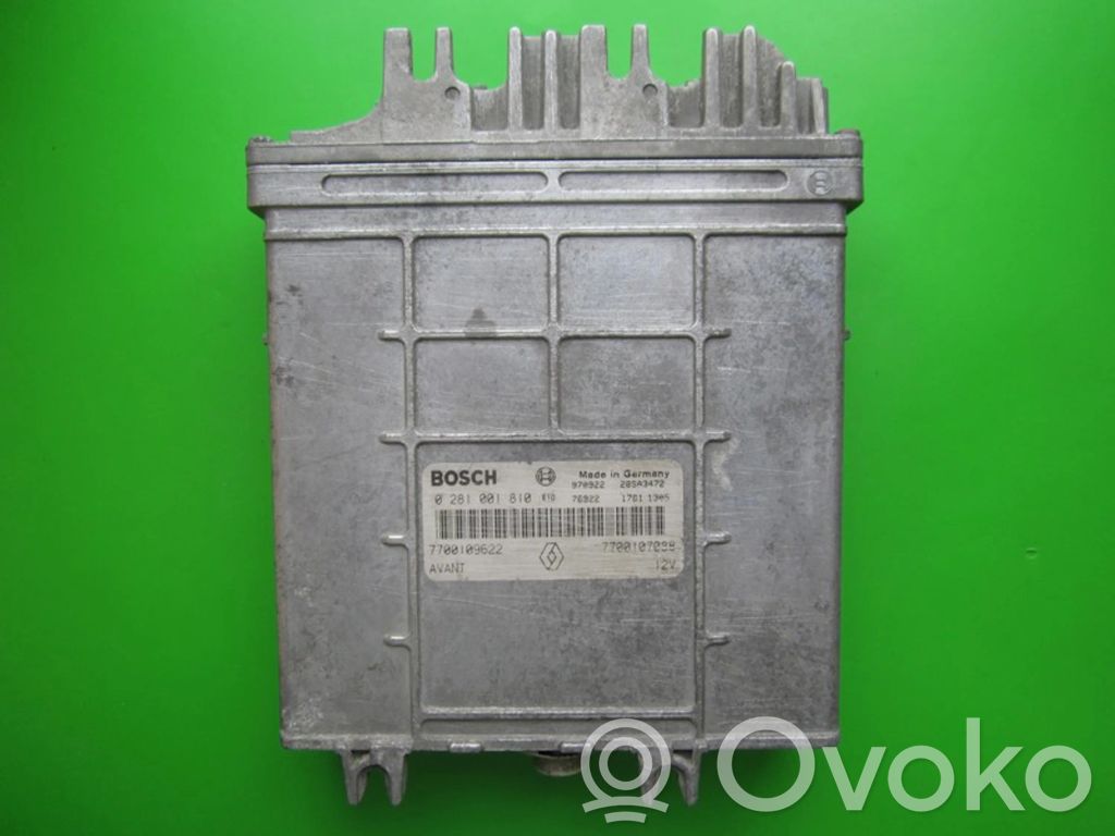 Galios (ECU) modulis   7700109622,0281001810