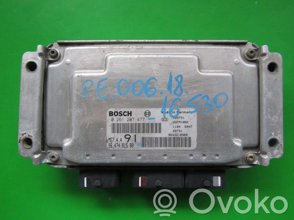 Peugeot 206 Engine control unit/module ECU 