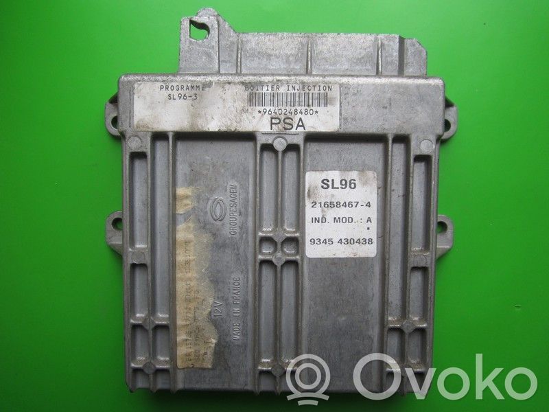 Engine control unit/module ECU   9640248480,216584674