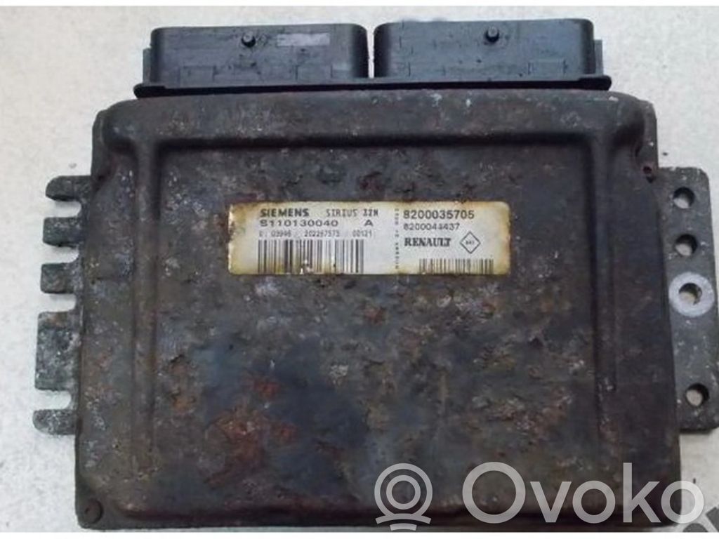 Engine control unit/module ECU   8200035705,S110130040A