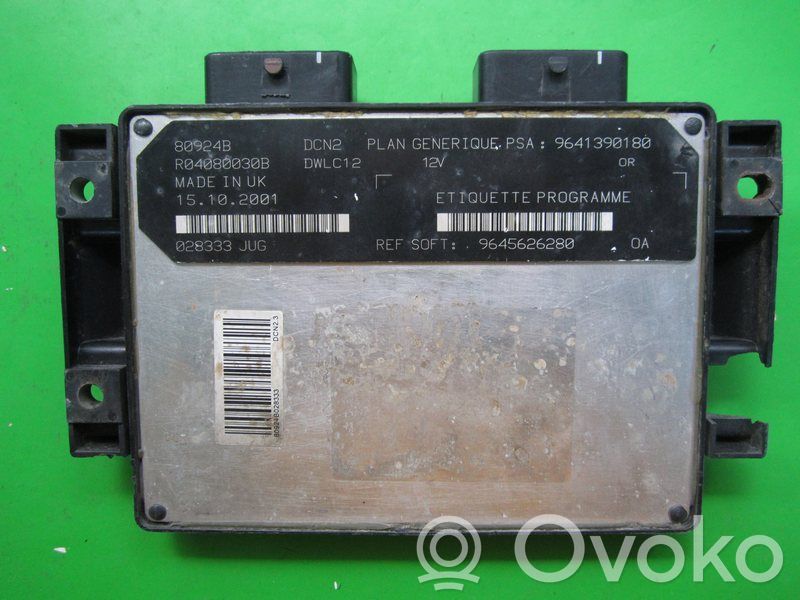 Engine control unit/module ECU   9645626280,9641390180