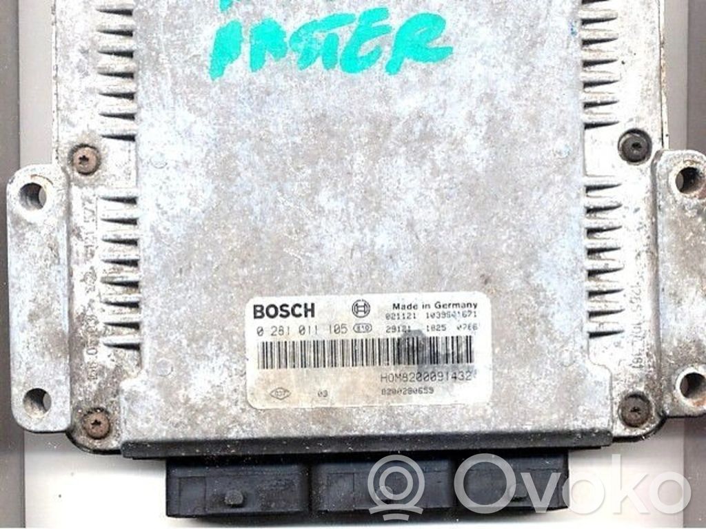 Renault Master III Engine control unit/module ECU 