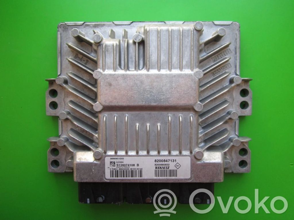 Renault Grand Modus Unidad de control/módulo ECU del motor 