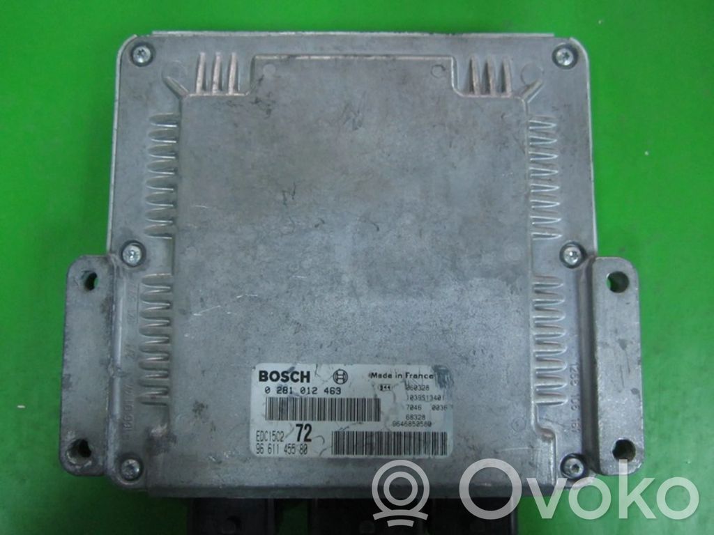 Peugeot 807 Motorsteuergerät ECU 