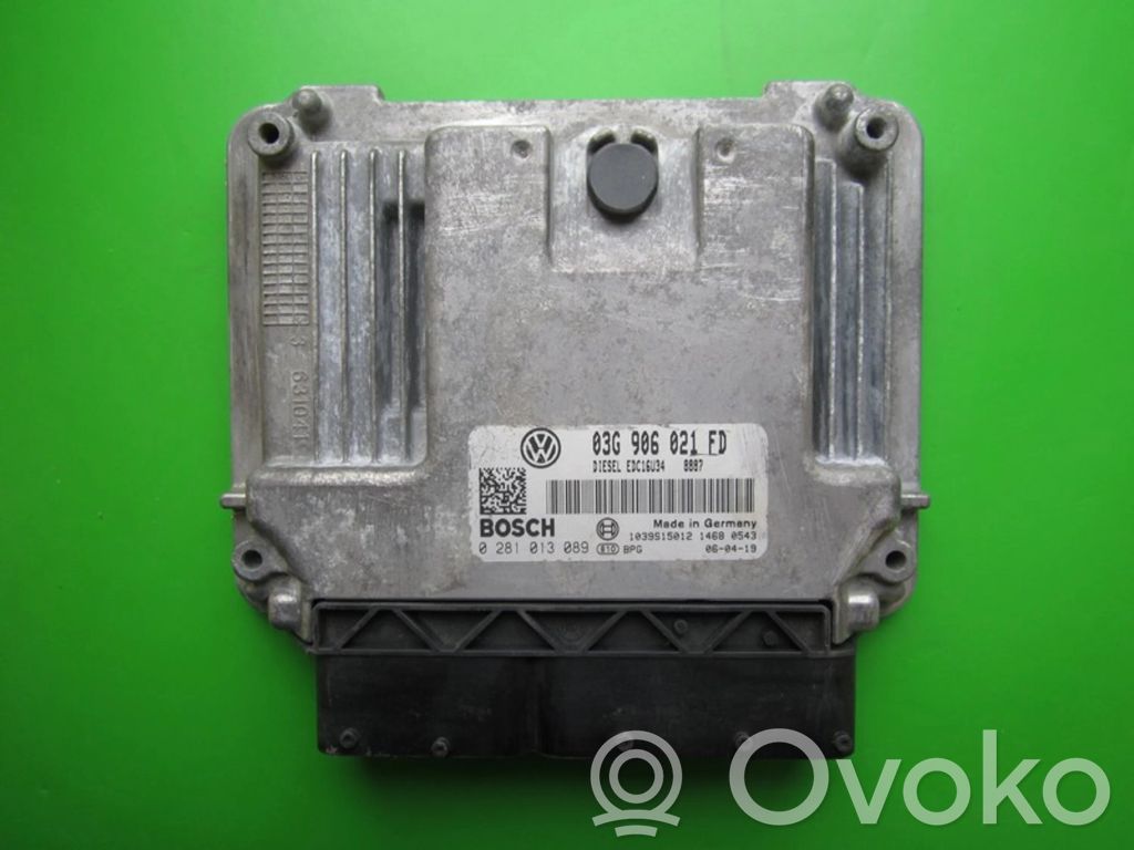 Volkswagen Golf V Unitate control motor/modul ECU 