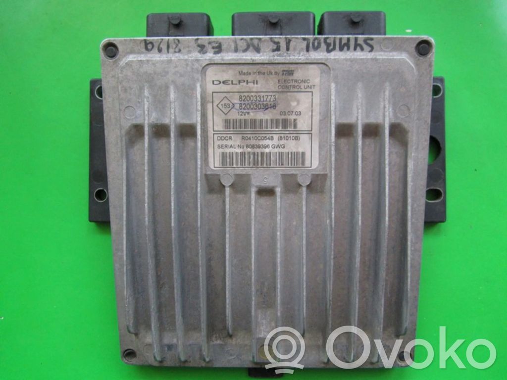 Renault Clio II Engine control unit/module ECU 