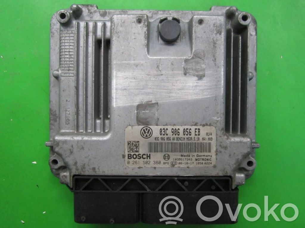 Engine control unit/module ECU   03C906056EB,0261S02380