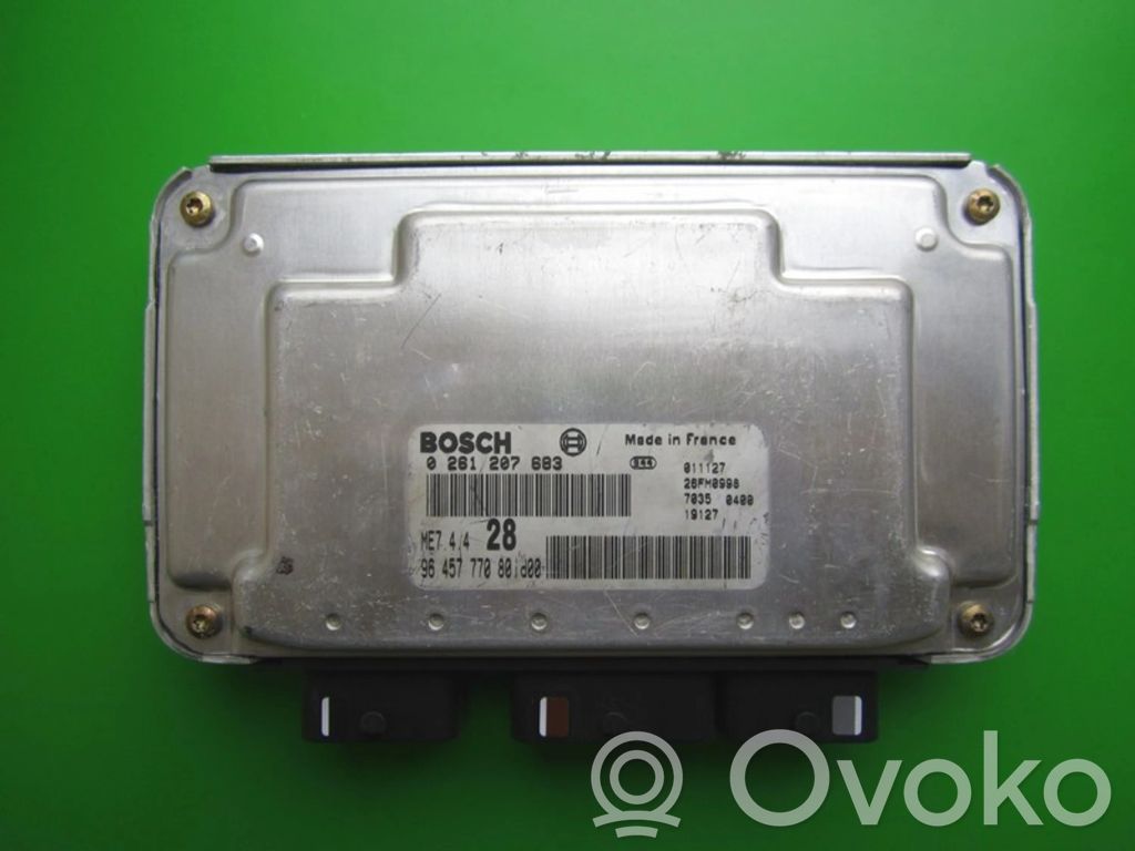 Peugeot 307 Engine control unit/module ECU 