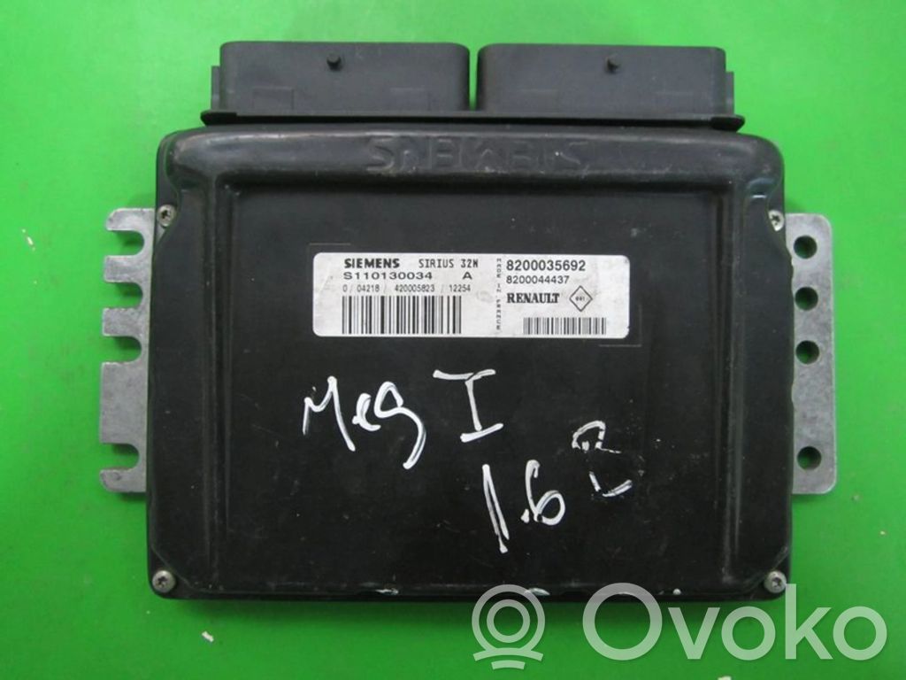 Renault Megane I Engine control unit/module ECU 