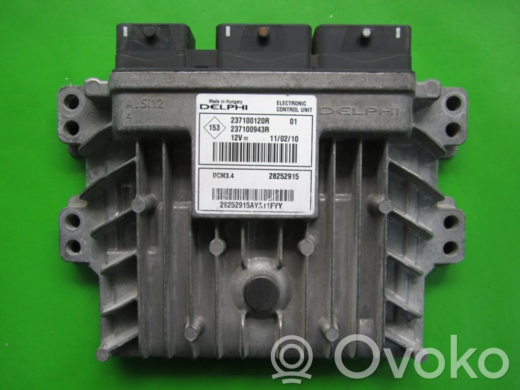 Engine control unit/module ECU   237100943R,28252915