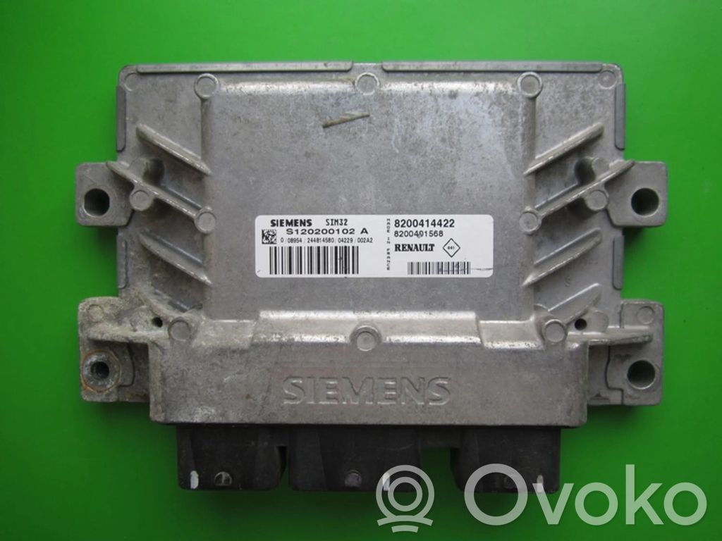 Renault Modus Блок управления двигателем ECU 