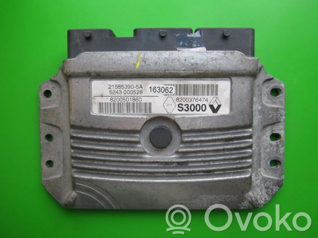 Unité de commande, module ECU de moteur   8200501860,8200376474