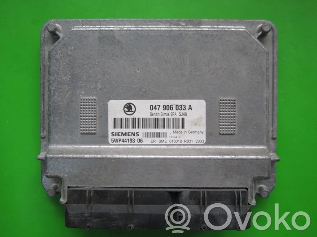 Engine control unit/module ECU   047906033A,5WP44193