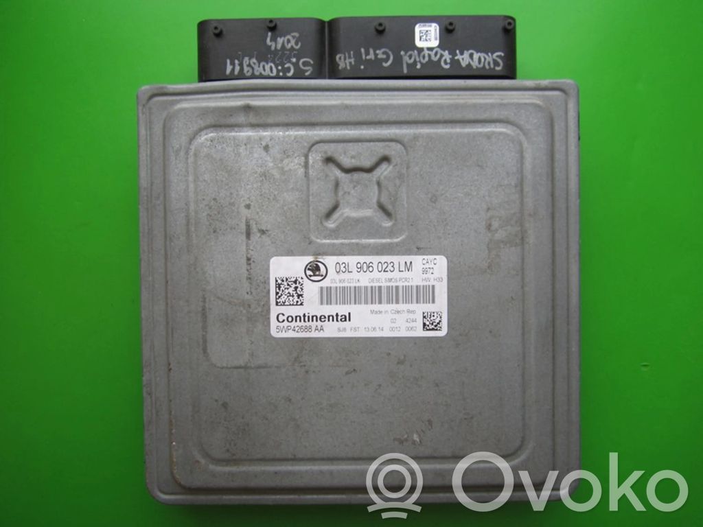Skoda Rapid (NH) Komputer / Sterownik ECU silnika 