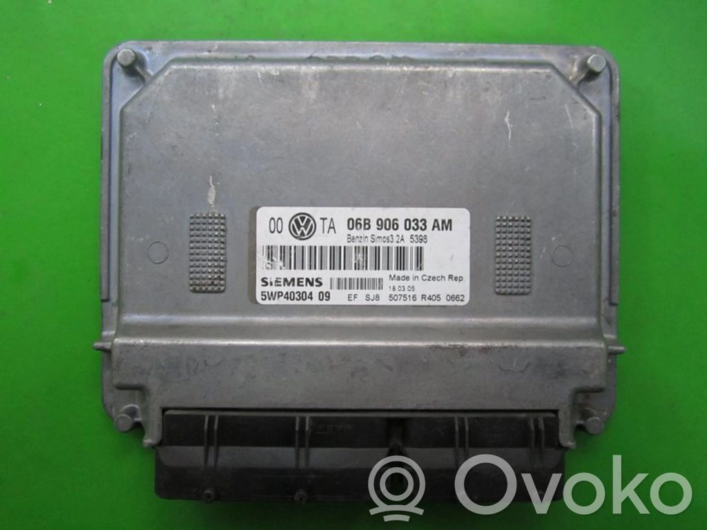 Volkswagen PASSAT B5.5 Unitate control motor/modul ECU 