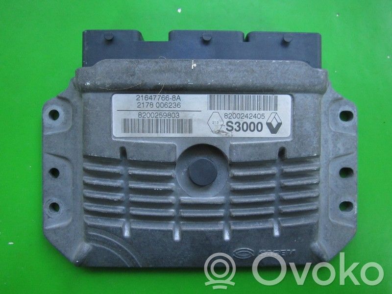 Renault Megane II Unitate control motor/modul ECU 