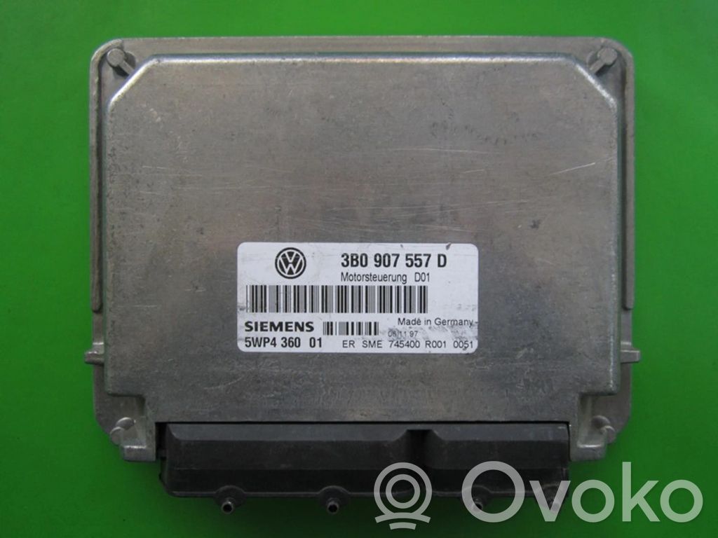 Engine control unit/module ECU   3B0907557D,5WP4360